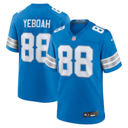 Kenny Yeboah Jersey Blue Detroit Lions