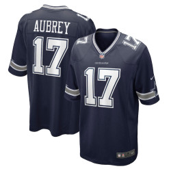 Brandon Aubrey Jersey Navy Dallas Cowboys