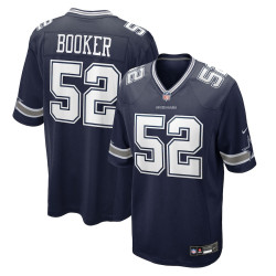 Tyler Booker Jersey Navy Dallas Cowboys