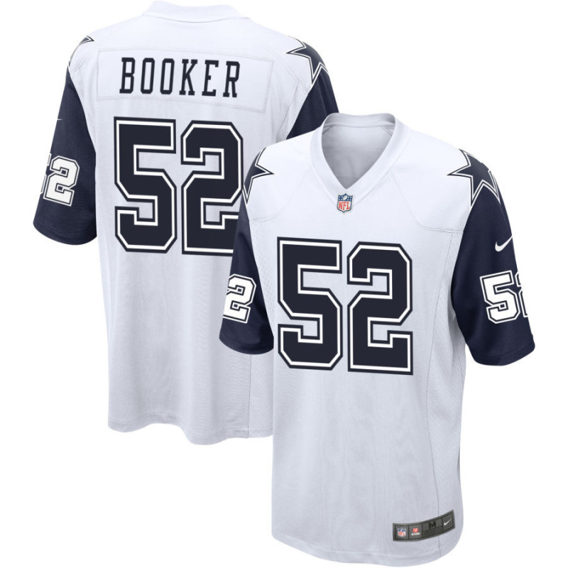 Tyler Booker Jersey White Dallas Cowboys Tyler Booker Jersey White Dallas Cowboys