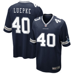 Hunter Luepke Jersey Navy Dallas Cowboys