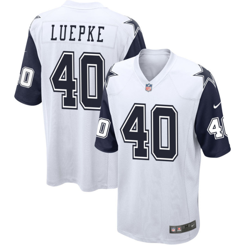 Hunter Luepke Jersey White  Dallas Cowboys