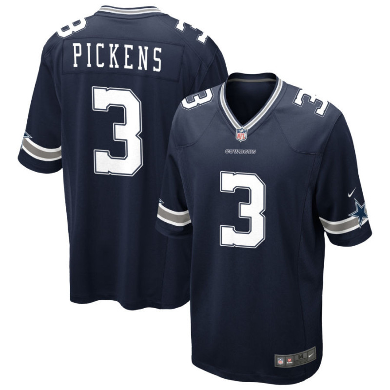 George Pickens Jersey Navy Dallas Cowboys