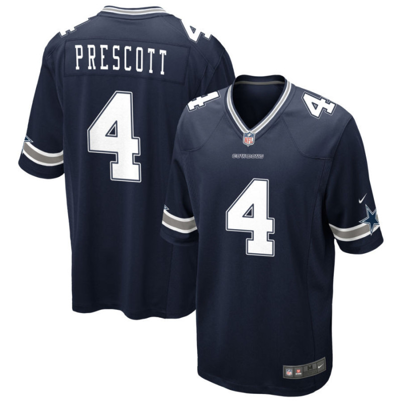 Dak Prescott Jersey Navy Dallas Cowboys