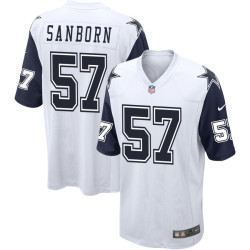 Jack Sanborn Jersey White Dallas Cowboys
