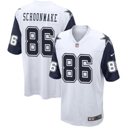 Luke Schoonmaker Jersey White Dallas Cowboys