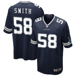 Mazi Smith Jersey Navy Dallas Cowboys