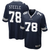 Terence Steele Jersey Navy Dallas Cowboys