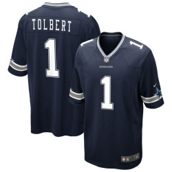 Jalen Tolbert Jersey Navy Dallas Cowboys