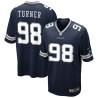 Payton Turner Jersey Navy Dallas Cowboys