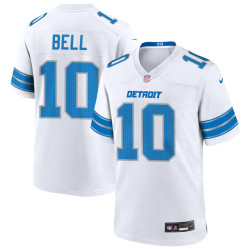 Ronnie Bell Jersey White Detroit Lions