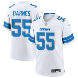 Derrick Barnes Jersey White Detroit Lions