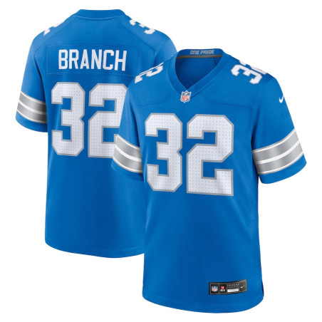 Brian Branch Jersey Blue Detroit Lions