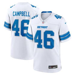 Jack Campbell Jersey White Detroit Lions