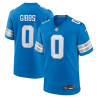 Jahmyr Gibbs Jersey Blue Detroit Lions