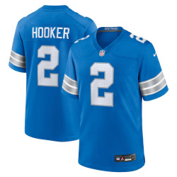 Hendon Hooker Jersey Blue Detroit Lions