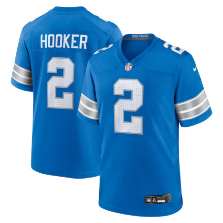 Hendon Hooker Jersey Blue Detroit Lions