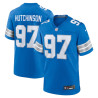 Aidan Hutchinson Jersey Blue Detroit Lions