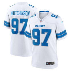 Aidan Hutchinson Jersey Whtie Detroit Lions