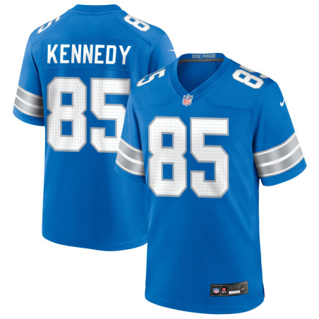 Tom Kennedy Jersey Blue Detroit Lions