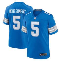 David Montgomery Jersey Blue Detroit Lions