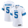 David Montgomery Jersey White Detroit Lions