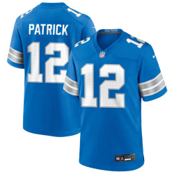 Tim Patrick Jersey Blue Detroit Lions