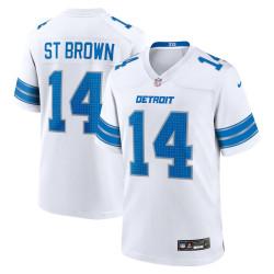 Amon-Ra St. Brown Jersey White Detroit Lions